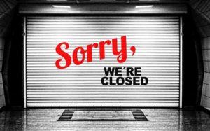 Rogue Dispensaries Closed